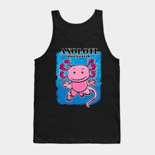 Axolotl Underwater Tank Top